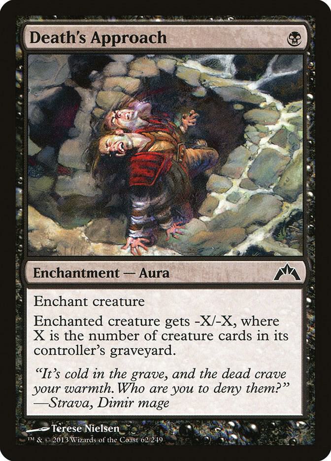 Death's Approach 62/249 (Gatecrash)  - Foil
