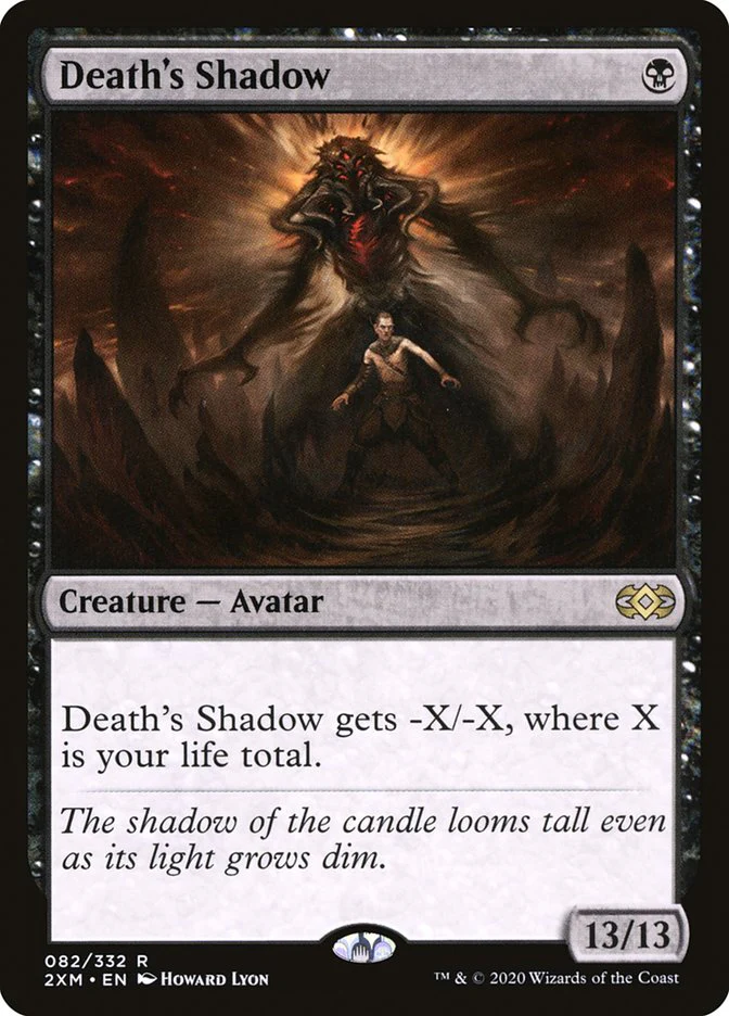 Death's Shadow 82 (Double Masters)  - Foil