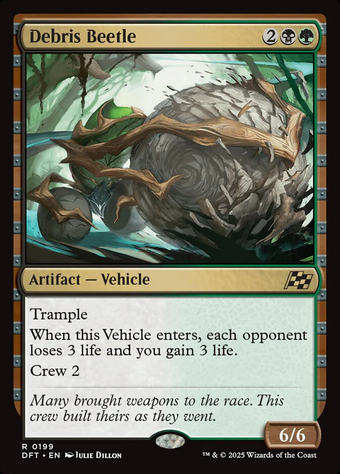 Debris Beetle 199/291 (Aetherdrift)  - Foil