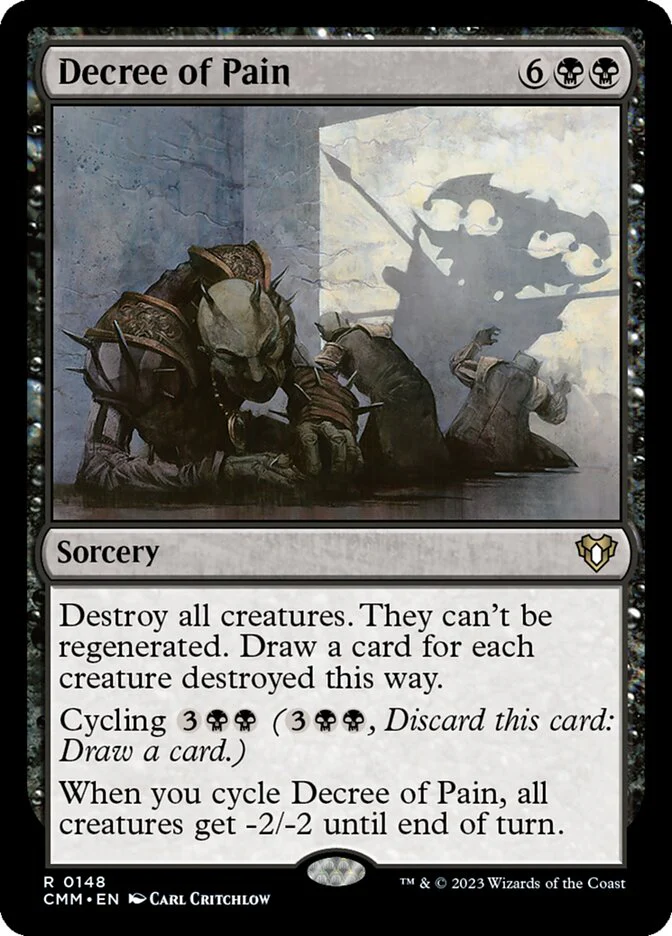 Decree of Pain 148/451 (Commander Masters)
