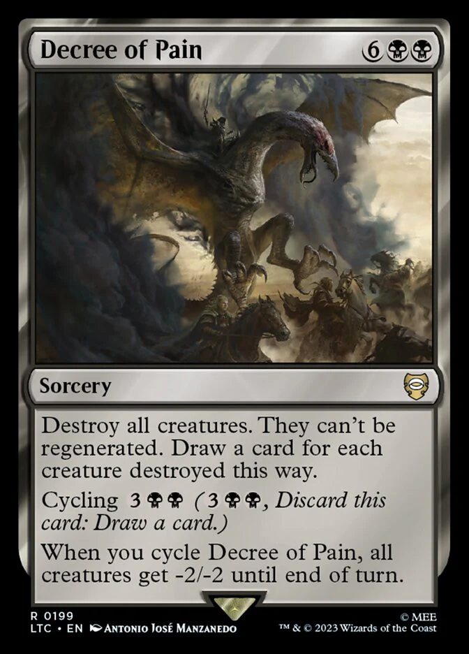 Decree of Pain 199 (Commander: The Lord of the Rings: Tales of Middle-earth)