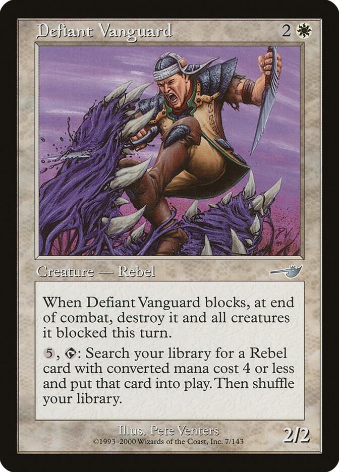 Defiant Vanguard 7/143 (Nemesis)  - Foil