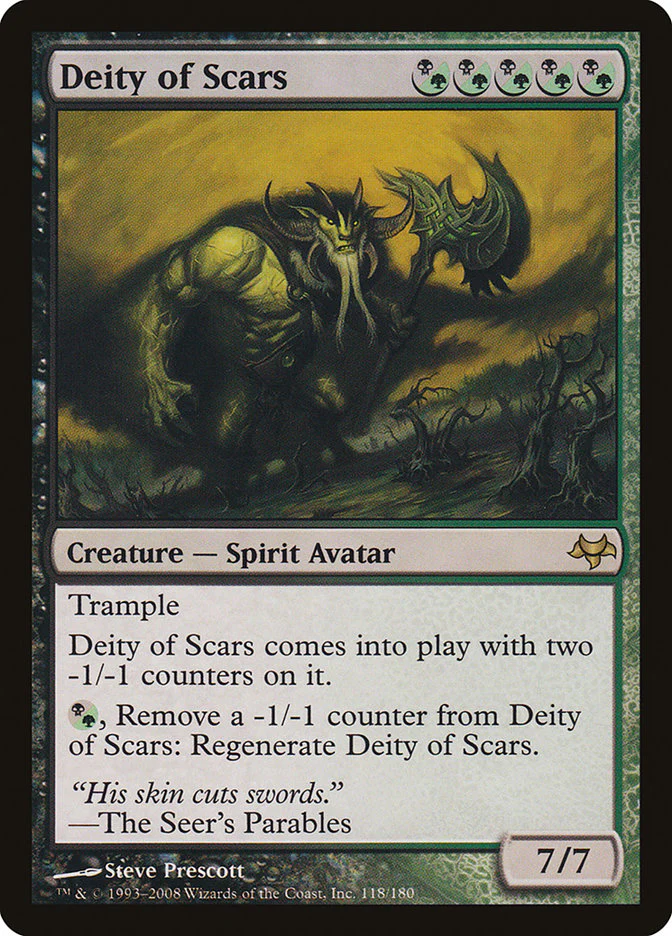 Deity of Scars 118/180 (Eventide)