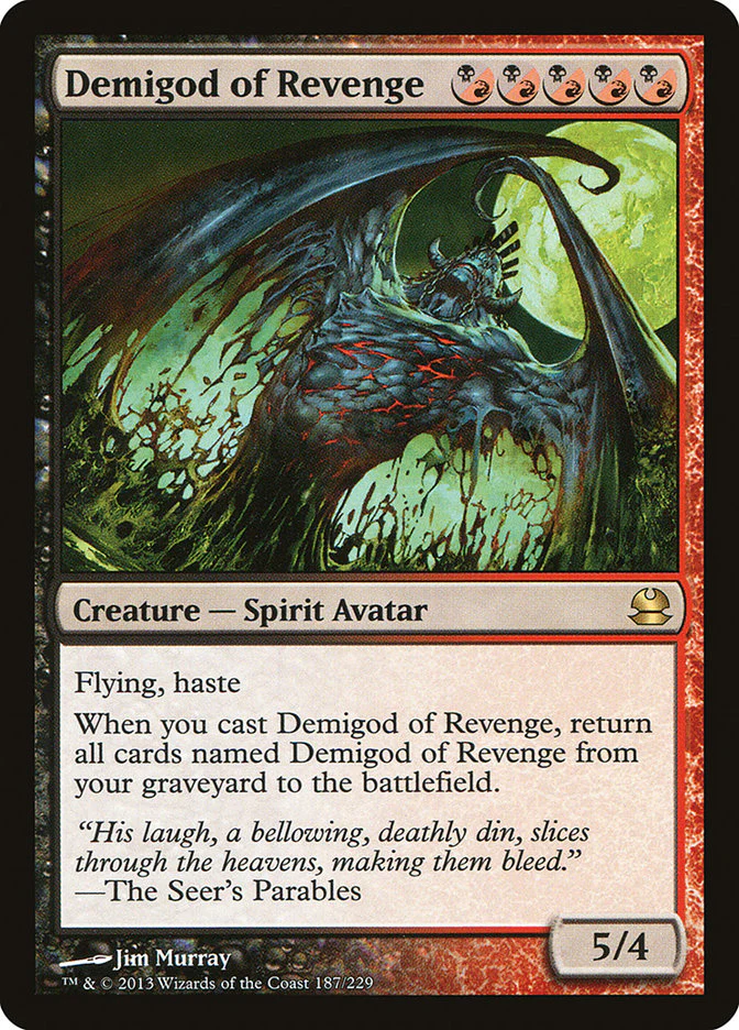 Demigod of Revenge 187/229 (Modern Masters)