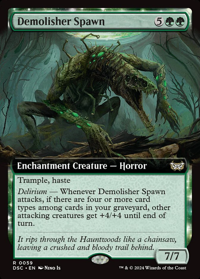 Demolisher Spawn 59 (Commander: Duskmourn: House of Horror)