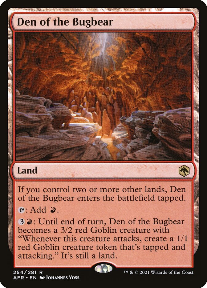 Den of the Bugbear 254/281 (Adventures in the Forgotten Realms)  - Foil