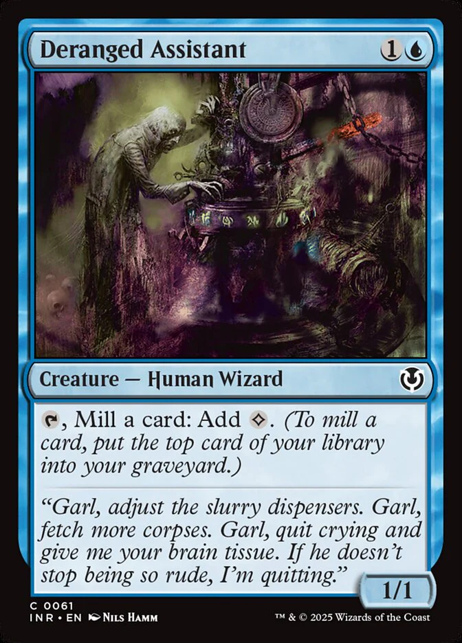 Deranged Assistant 61 (Innistrad Remastered)  - Foil