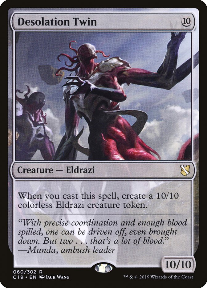 Desolation Twin 60 (Commander 2019)