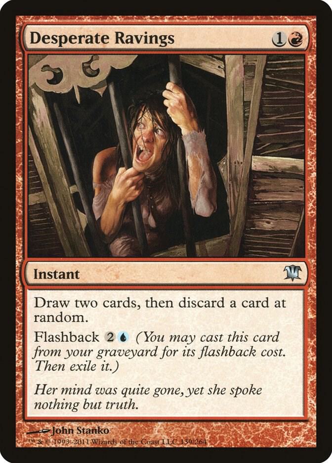 Desperate Ravings 139/264 (Innistrad)  - Foil
