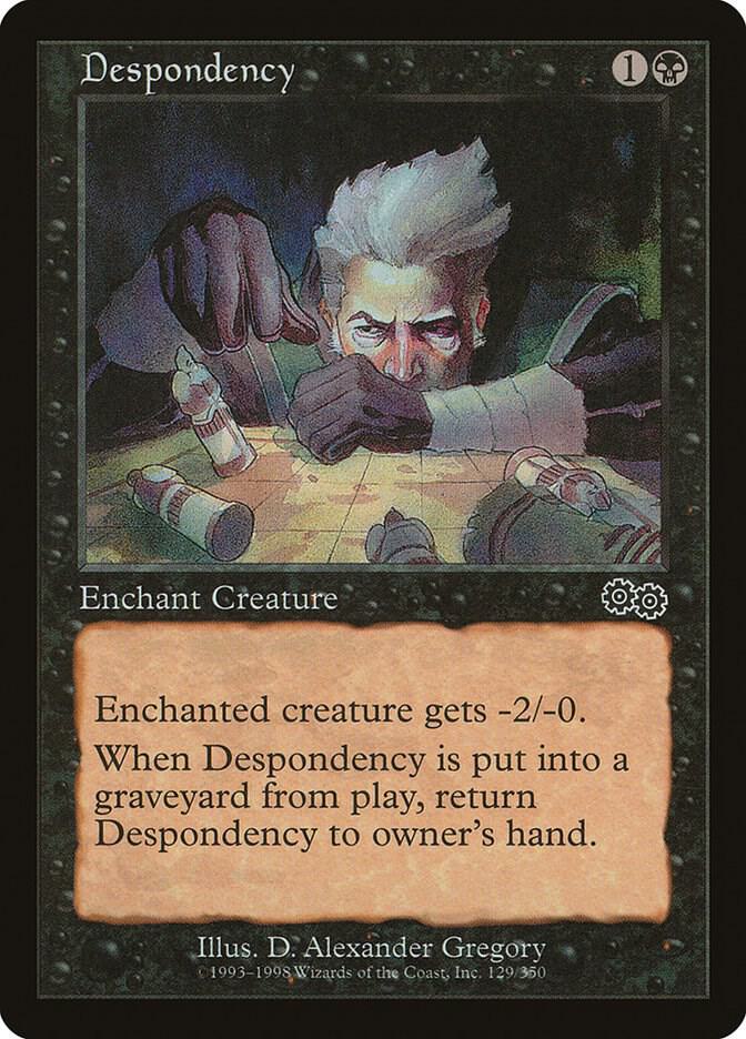 Despondency 129/350 (Urza's Saga)