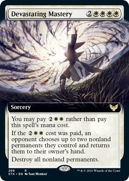 Devastating Mastery Extended Art 288/275 (Strixhaven: School of Mages)