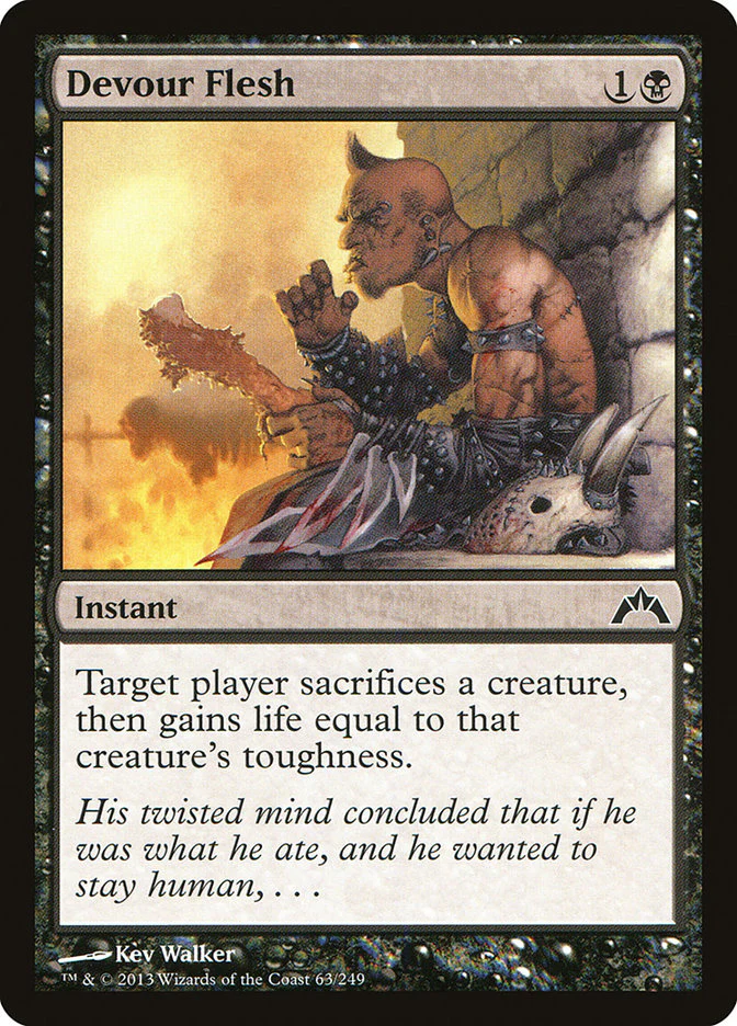 Devour Flesh 63/249 (Gatecrash) - Foil