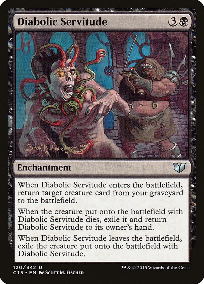 Diabolic Servitude 120/342 (Commander 2015)