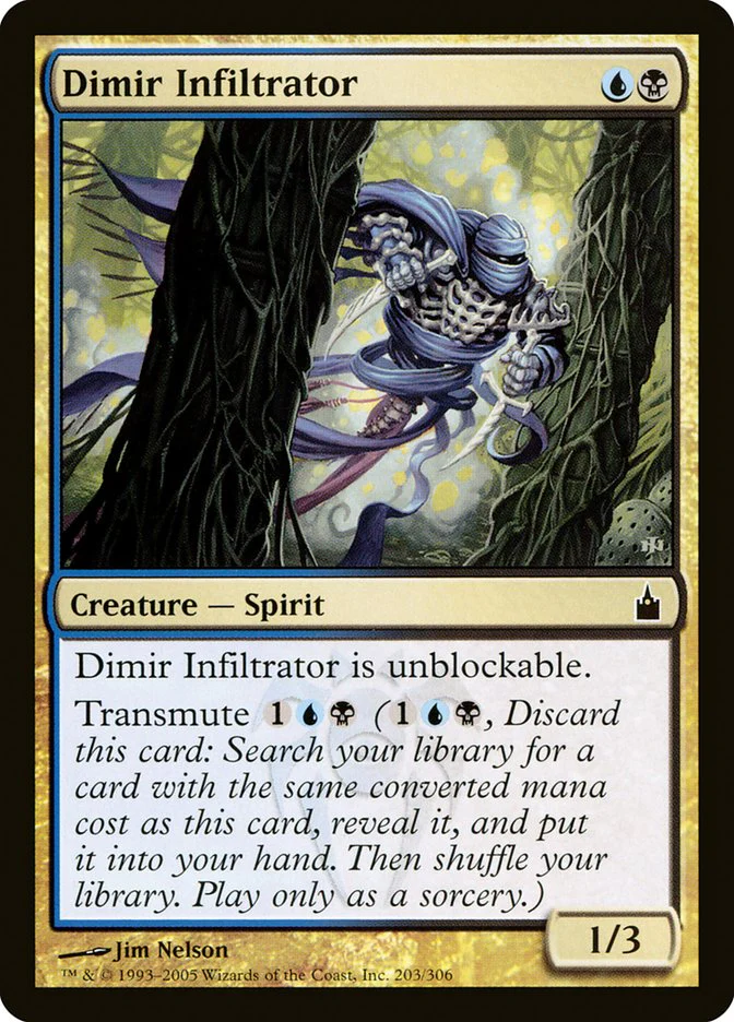 Dimir Infiltrator 203 (Ravnica: City of Guilds)  - Foil