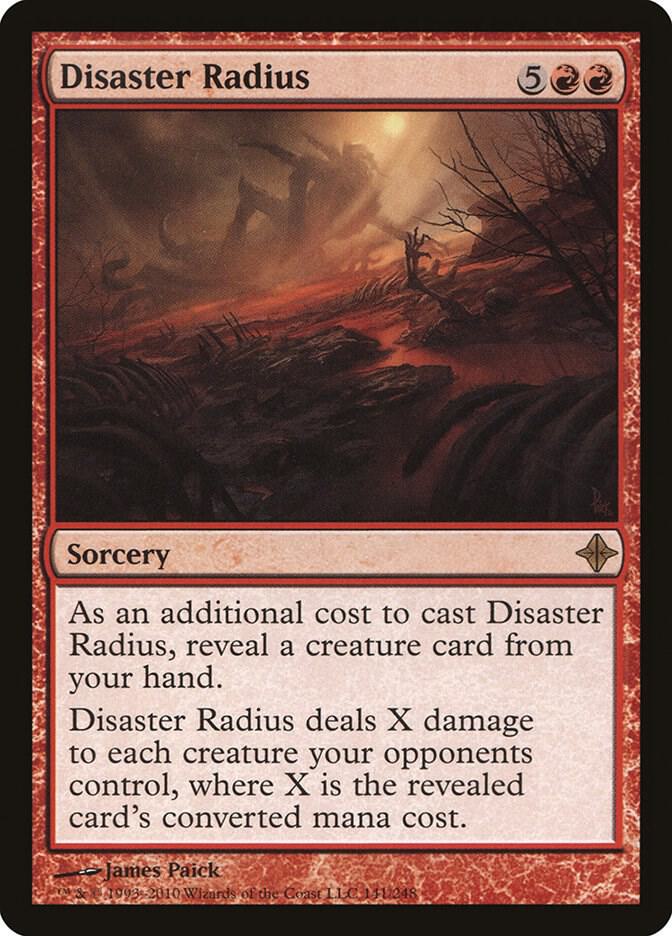 Disaster Radius 141/248 (Rise of the Eldrazi)  - Foil