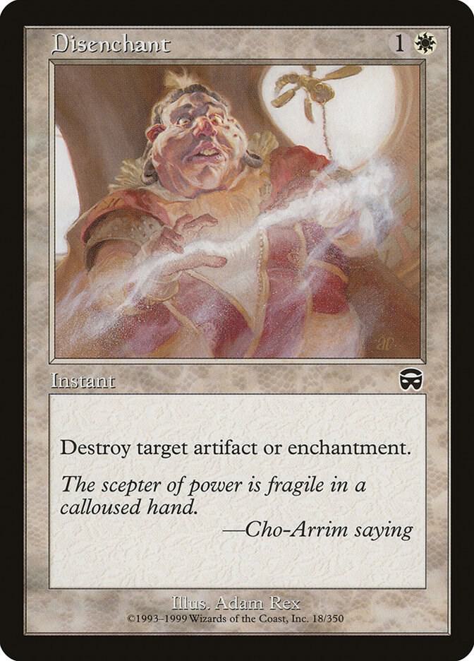 Disenchant 18/350 (Mercadian Masques)  - Foil