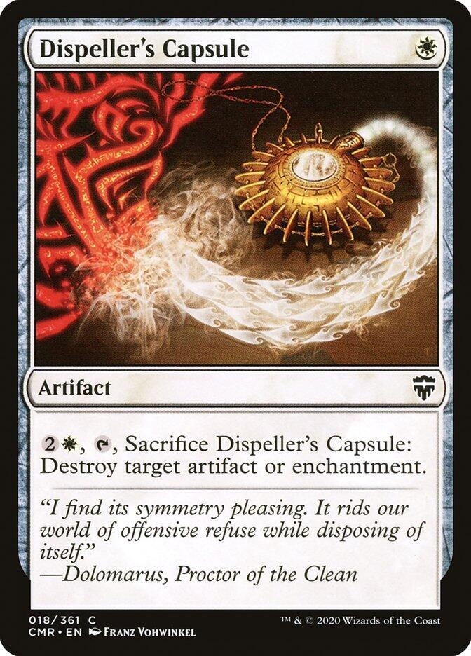 Dispeller's Capsule 18/361 (Commander Legends)  - Foil