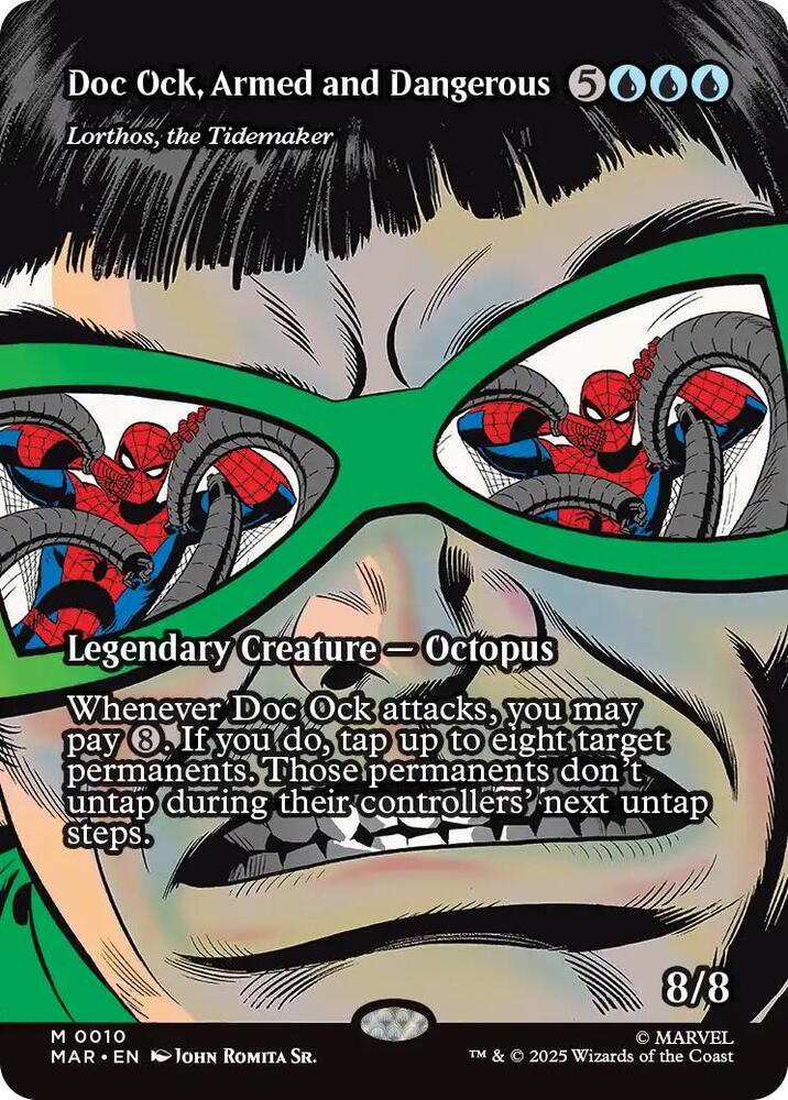 Doc Ock, Armed and Dangerous - Lorthos the Tidemaker 10 (Marvel Universe Eternal-Legal) - Borderless Foil