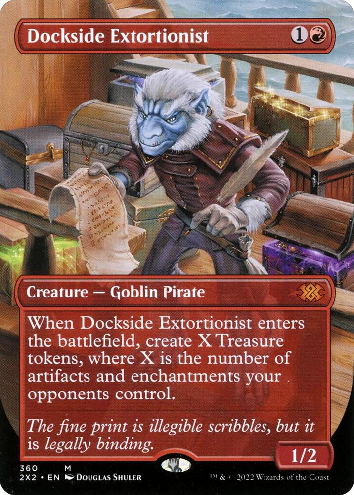 Dockside Extortionist Borderless 360/331 (Double Masters 2022)