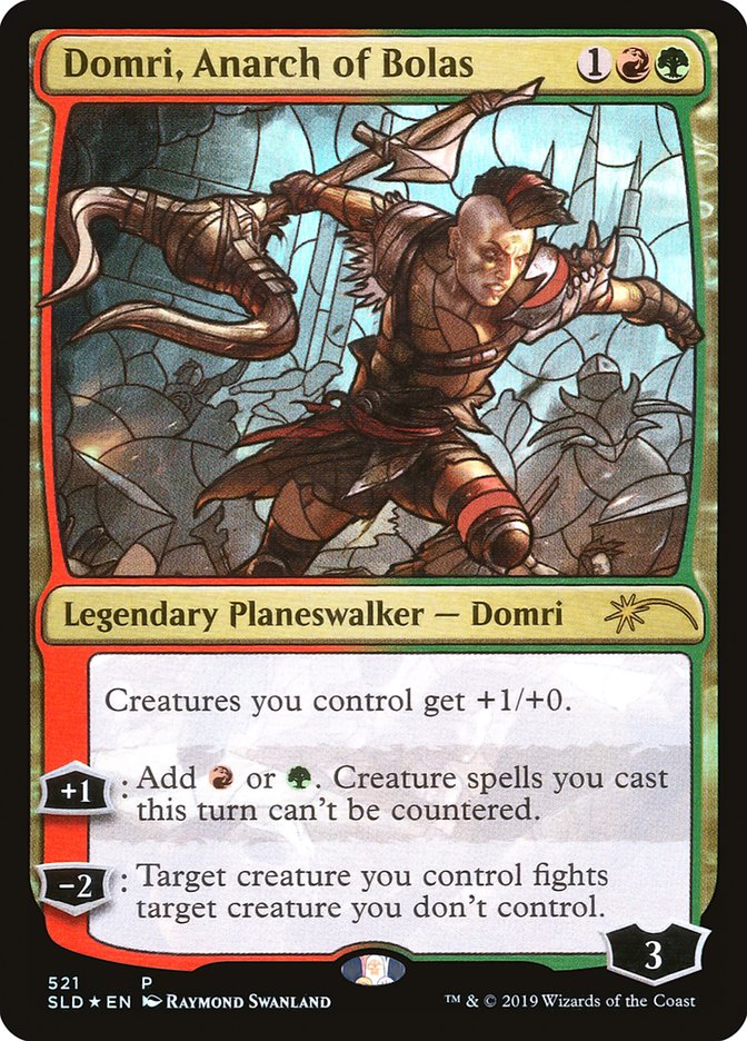 Domri, Anarch of Bolas 521/1 (Secret Lair Drop Series)  - Foil