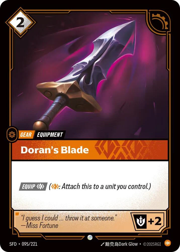 Doran's Blade 95/221 (Spiritforged)
