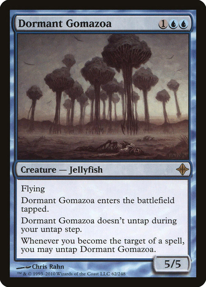 Dormant Gomazoa 62/248 (Rise of the Eldrazi)