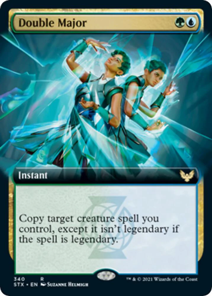 Double Major Extended Art 340/275 (Strixhaven: School of Mages)