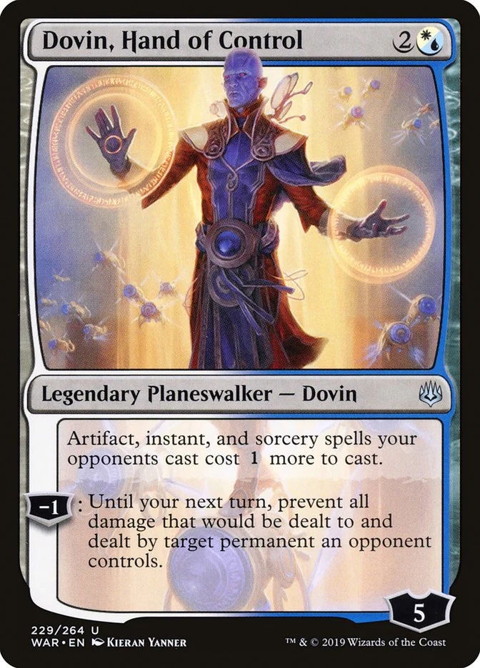 Dovin, Hand of Control 229/264 (War of the Spark)