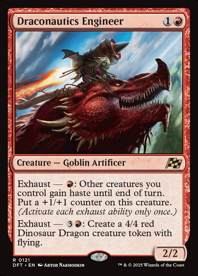 Draconautics Engineer 121/291 (Aetherdrift) - Foil