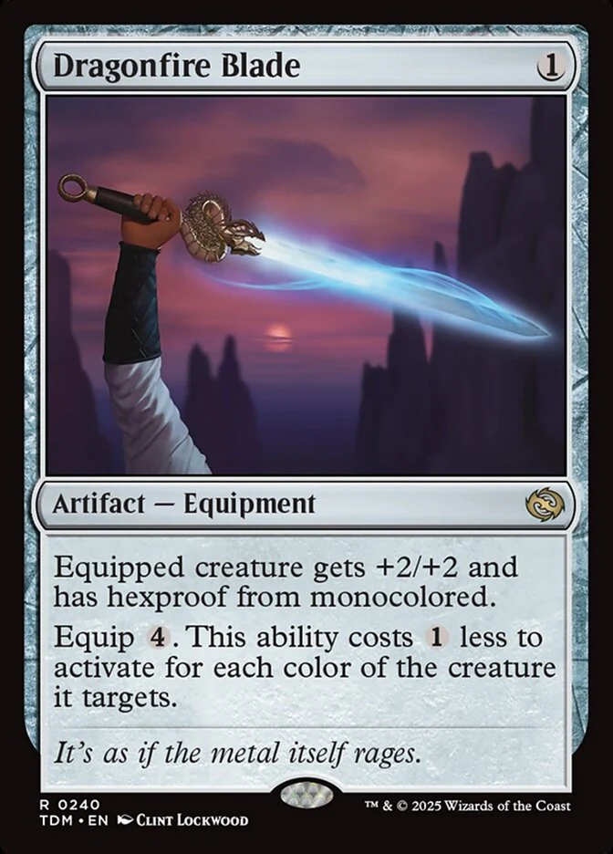Dragonfire Blade 240/291 (Tarkir: Dragonstorm)