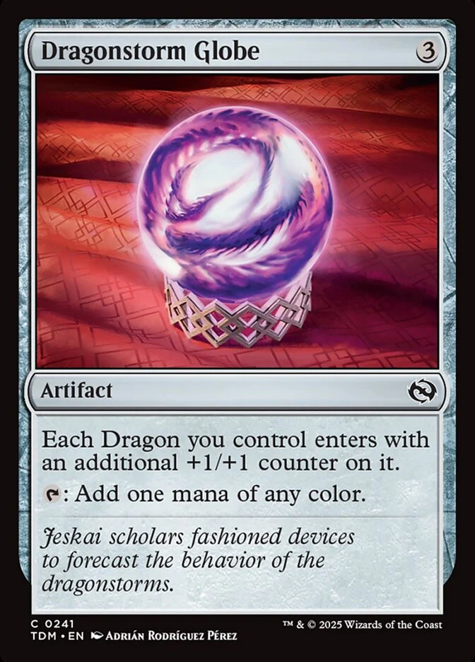 Dragonstorm Globe 241 (Tarkir: Dragonstorm)  - Foil