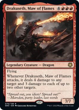 Drakuseth Maw of Flames 76/135 (Magic Game Night: Free-For-All)