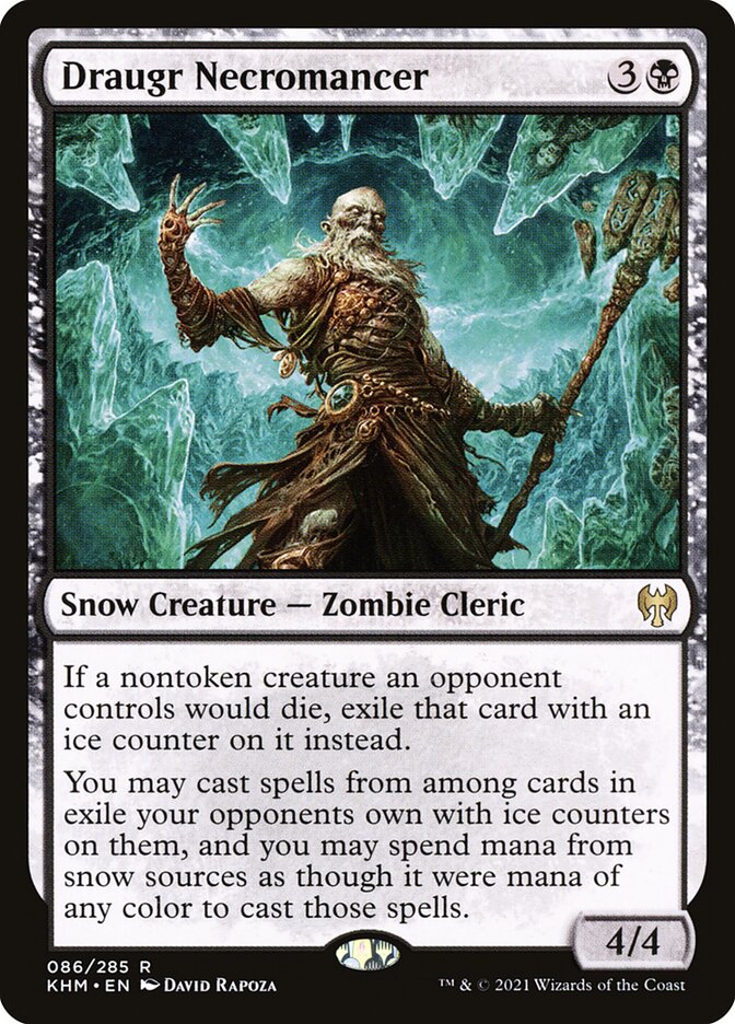 Draugr Necromancer 86 (Kaldheim)  - Foil