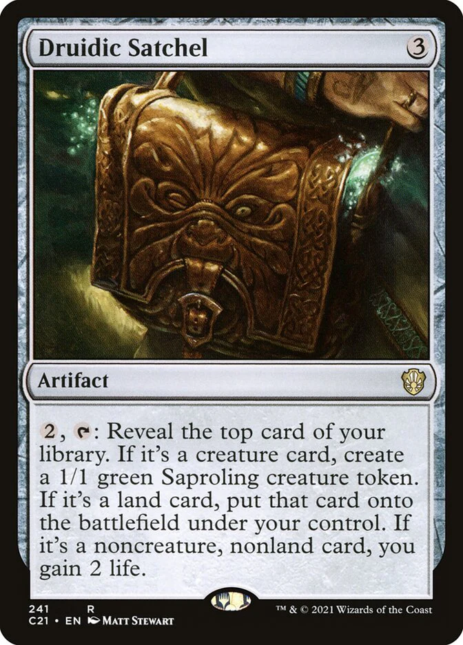 Druidic Satchel 241/81 (Commander 2021)
