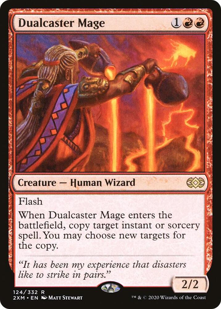 Dualcaster Mage 124/332 (Double Masters)