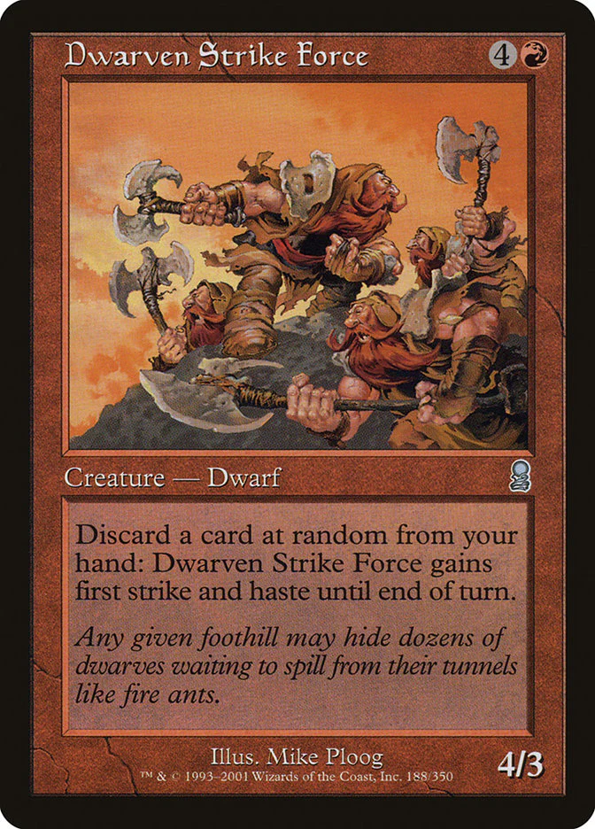 Dwarven Strike Force 188/350 (Odyssey)