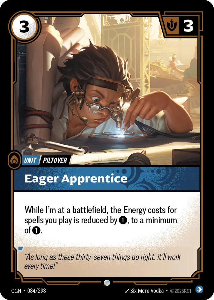 Eager Apprentice 84/298 (Origins)  - Foil