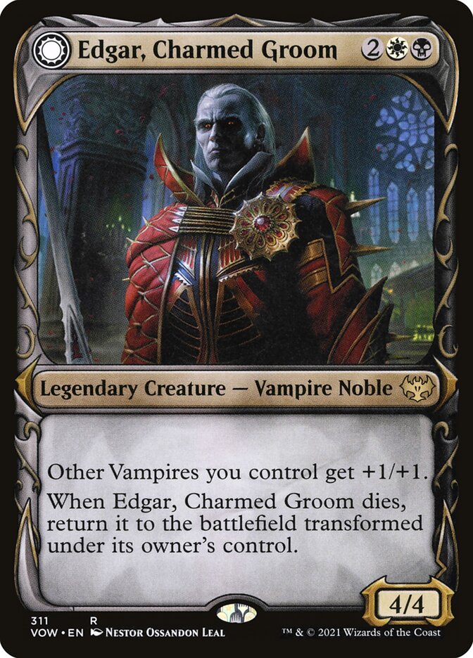 Edgar Charmed Groom Showcase 311 (Innistrad: Crimson Vow)