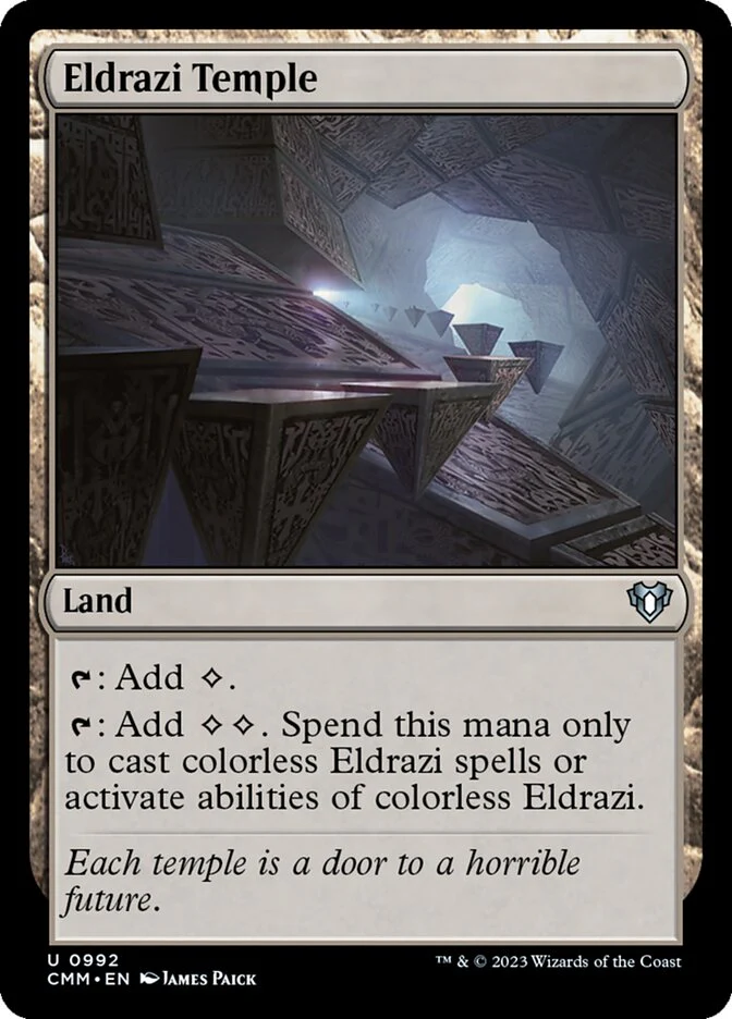 Eldrazi Temple 992/451 (Commander Masters)