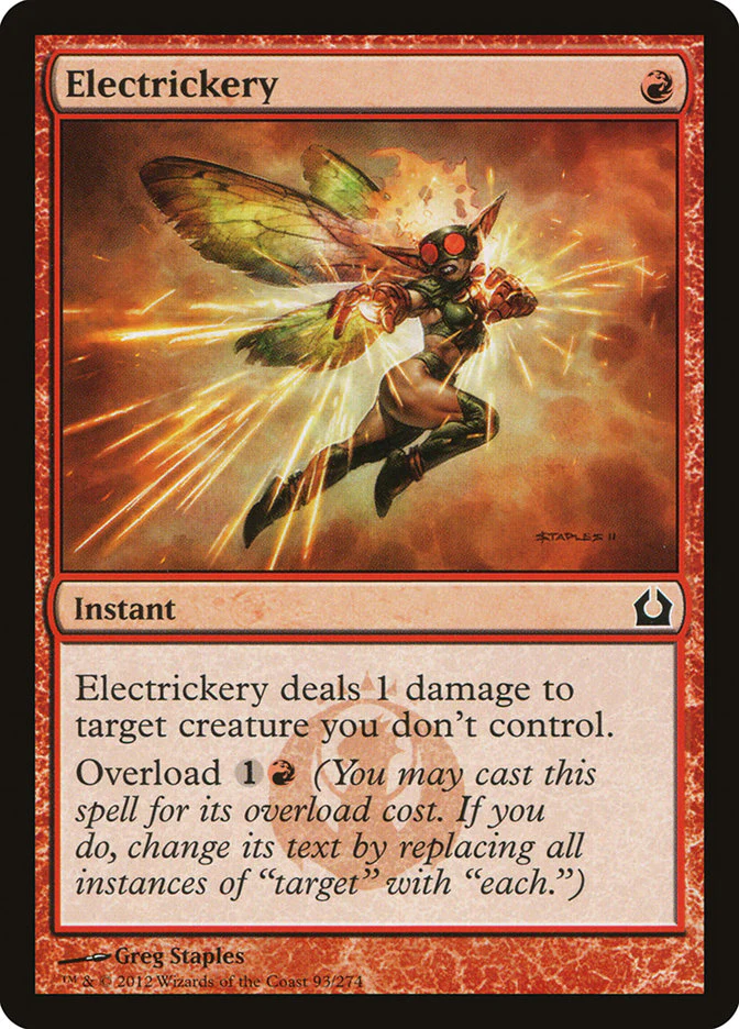 Electrickery 93/274 (Return to Ravnica) - Foil