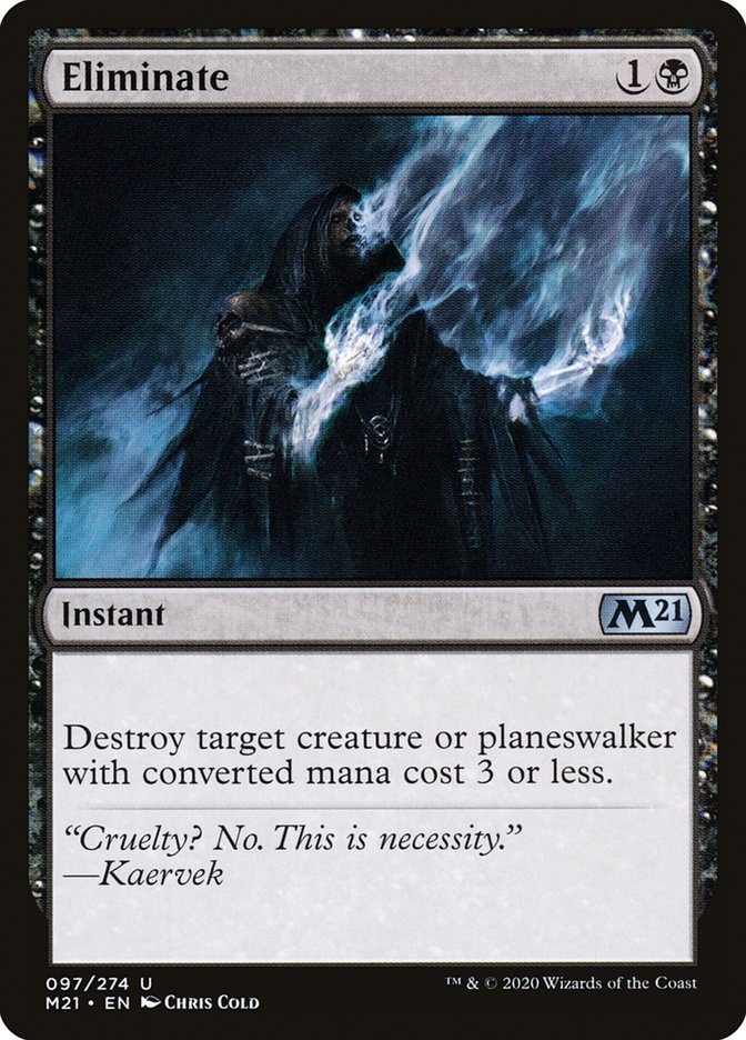 Eliminate 97/274 (Core Set 2021)