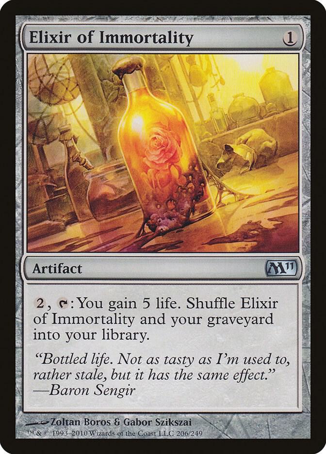 Elixir of Immortality 206/249 (Magic 2011 (M11))  - Foil