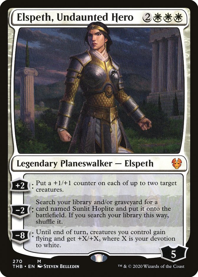 Elspeth, Undaunted Hero 270/254 (Theros Beyond Death) - Foil