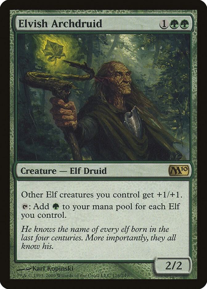 Elvish Archdruid 176/249 (Magic 2010 (M10))