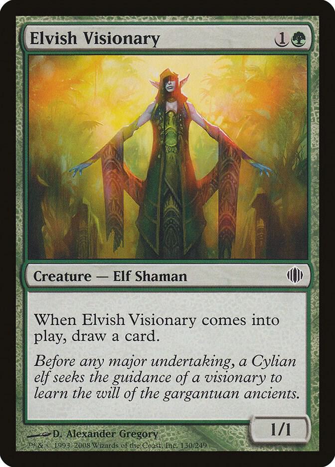 Elvish Visionary 130/249 (Shards of Alara)  - Foil