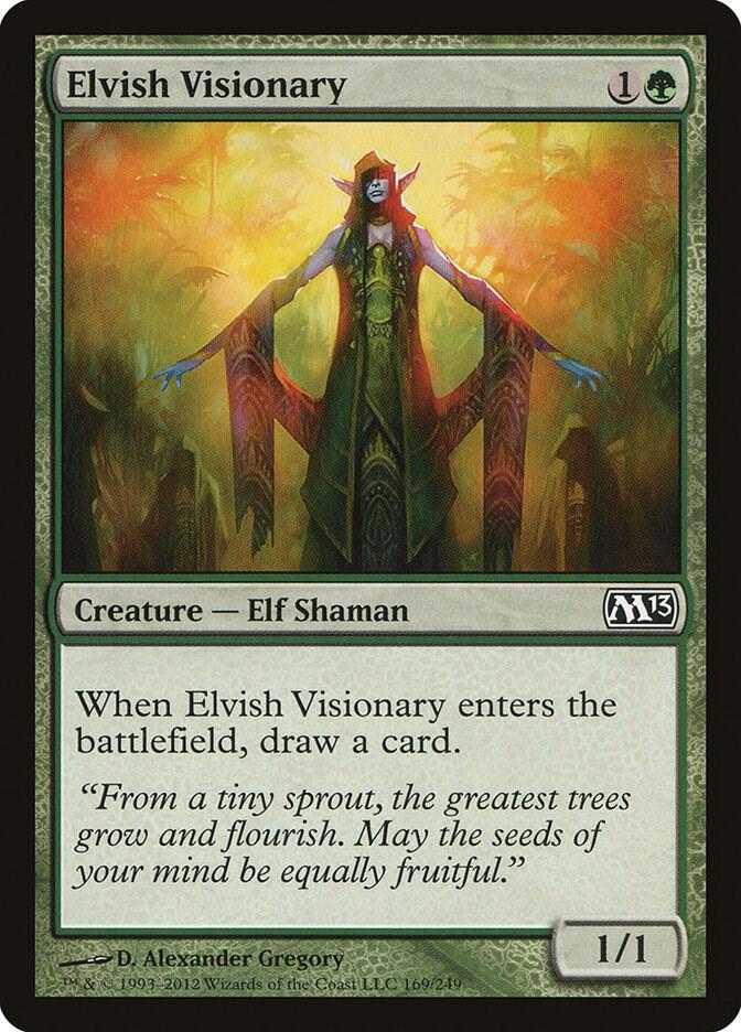 Elvish Visionary 169 (Magic 2013 (M13))