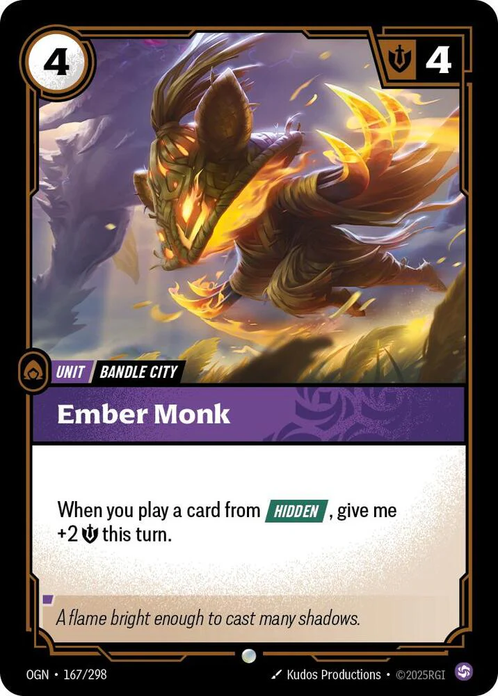 Ember Monk 167/298 (Origins)