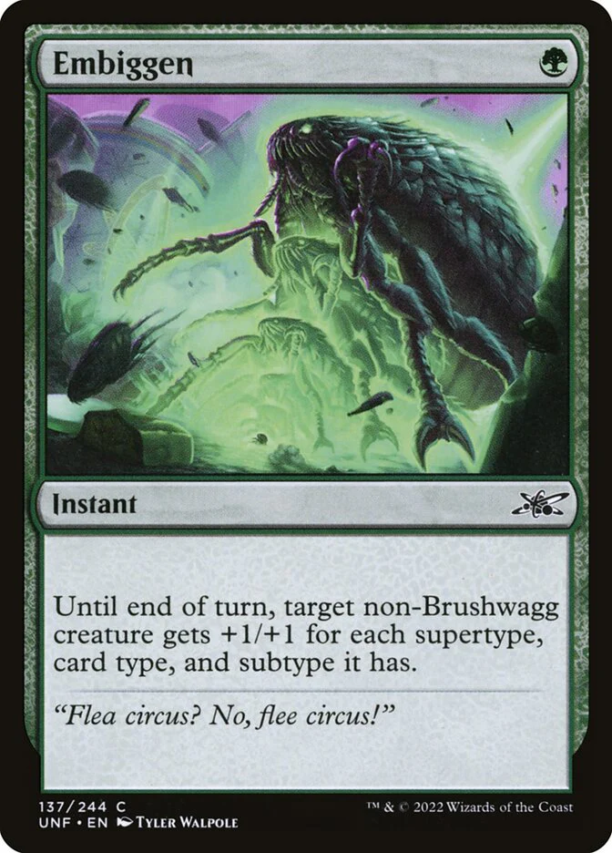 Embiggen 137/244 (Unfinity)