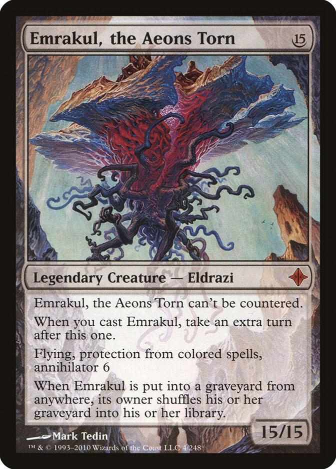 Emrakul, the Aeons Torn 4/248 (Rise of the Eldrazi)