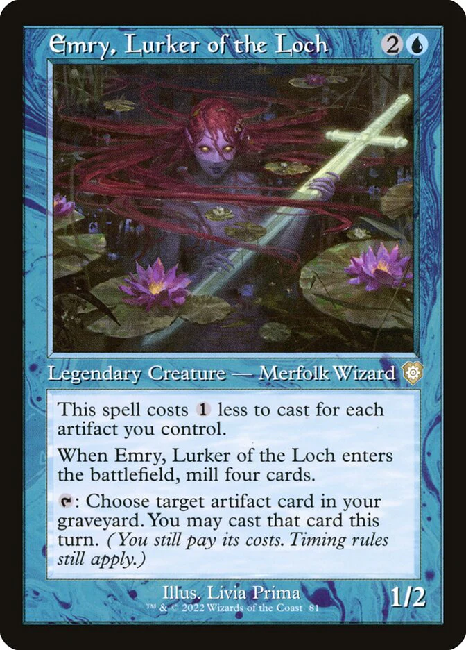 Emry, Lurker of the Loch 81/40 (Commander: The Brothers' War)